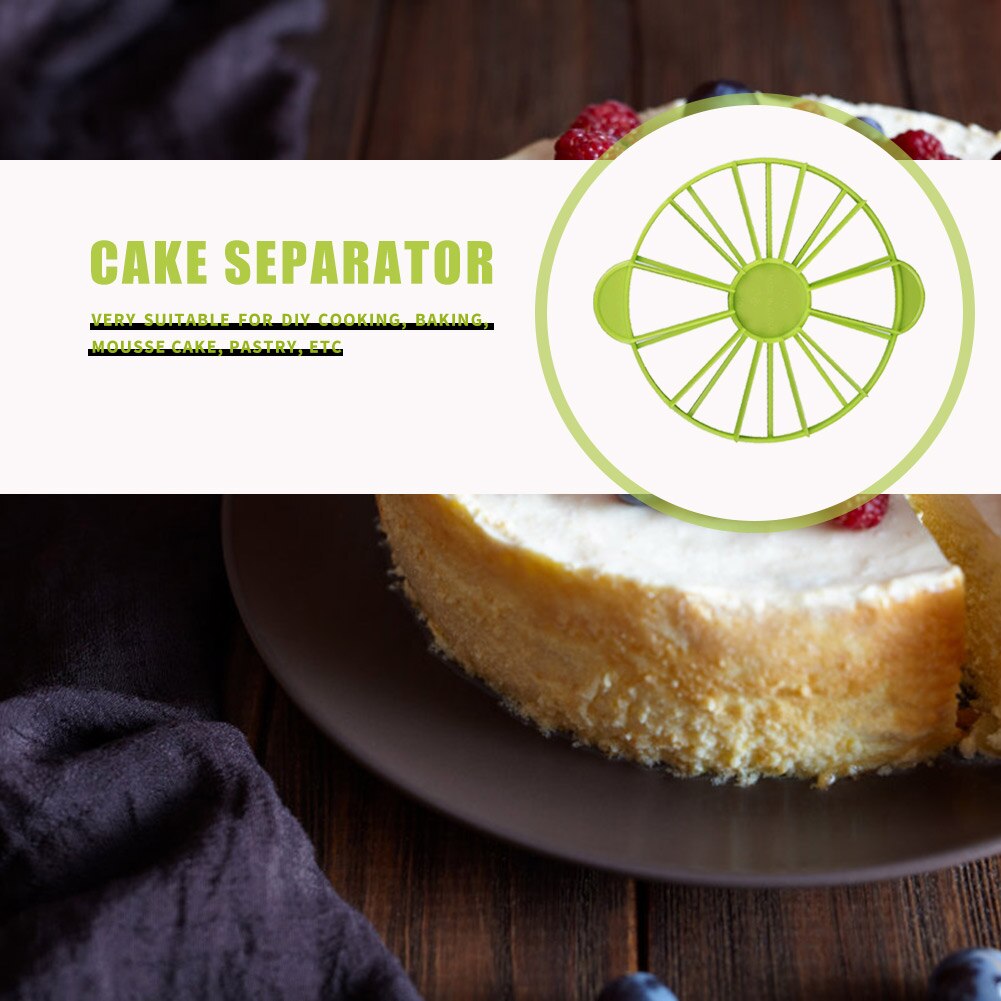 10/12 Slices Cake Equal Portion Cutter Round Bread Cake Mousse Divider Slice Marker Baking Tool Birthday Party Accessories Kitch