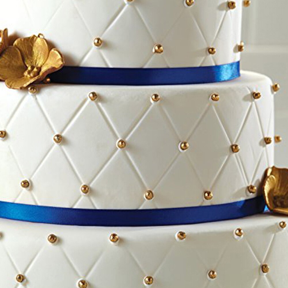 8pcs Plastic Cake Printing Template DIY Cake Stencil Template (Transparent)