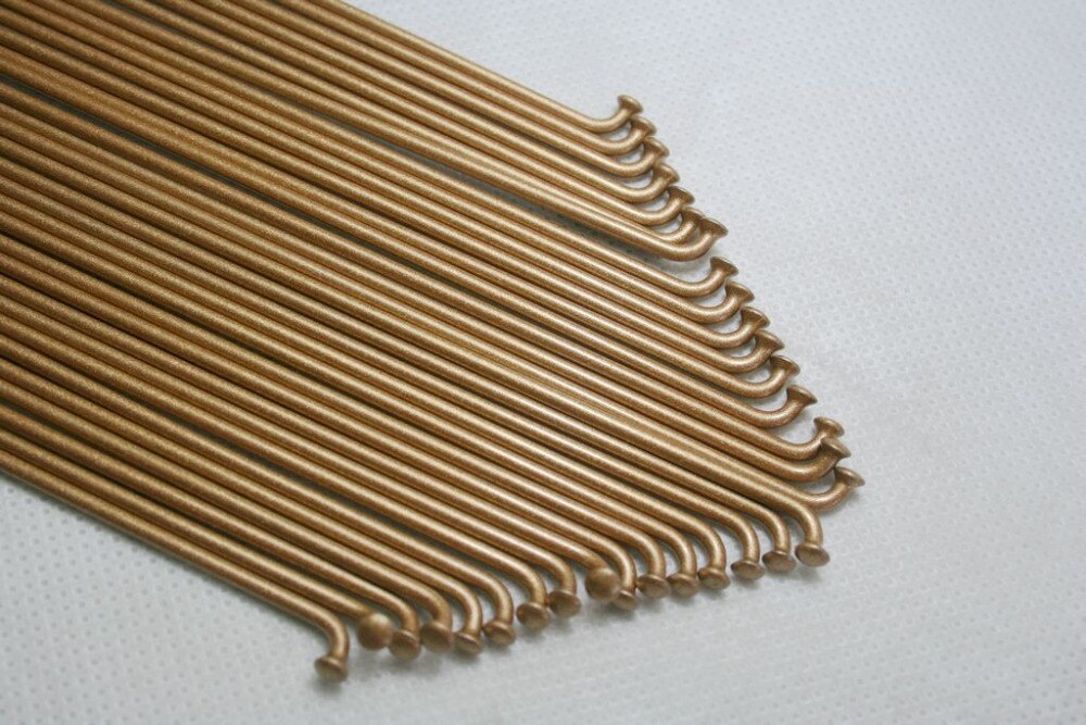 Pijler Spokessr 14G J Bend Spaken 258 Mm 261 Mm Goud Kleur 12 Stuks 36 Pcs