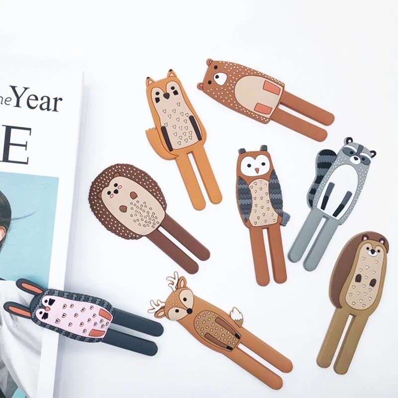 Cartoon Dier Multifunctionele Haken Koelkast Hergebruikt Gebruik Haak Kan Gewassen Muur Houder Verwijderbare Naadloze Steken 3D Haak Thuis decor