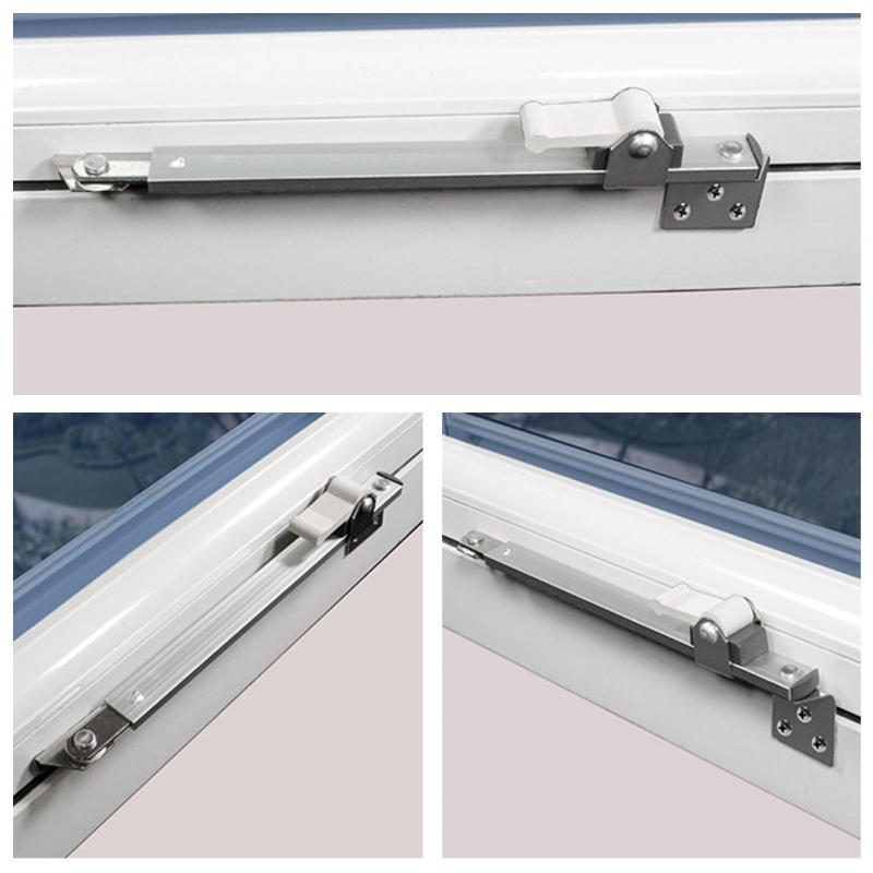 Telescopic Window Support Security Wind Brace Stainless Steel Angle Controller