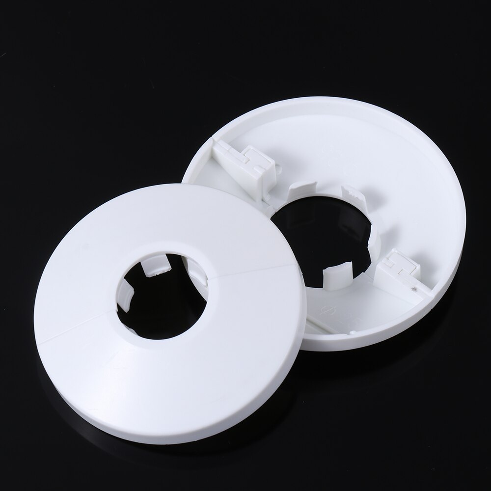 Shower Kitchen Chrome Flange Cover Plastic Faucet Accessories Faucet Decorative Cover Faucet Decor Pipe Wall Covers