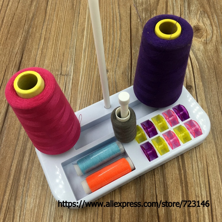 Thread Multiple 3 Spool Holder Stand Rack Sew Quilting for Home Sewing Machine Spool Stand Holder for bernina pfaff singer juki