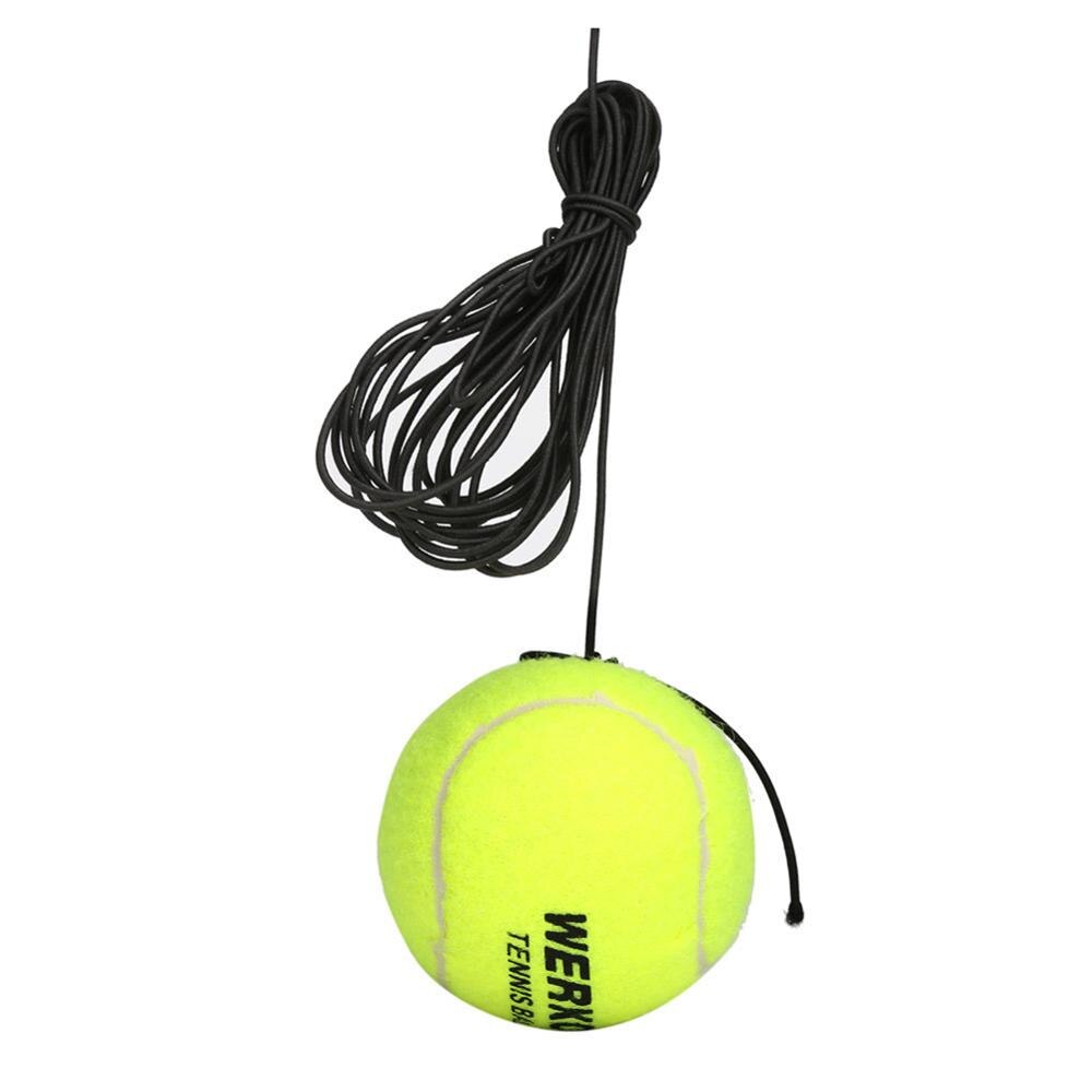 Tennisbenodigdheden tennis trainingshulpmiddelen baltrainer zelfstudie basisbord speler oefengereedschap benodigdheden met elastische touwbasis