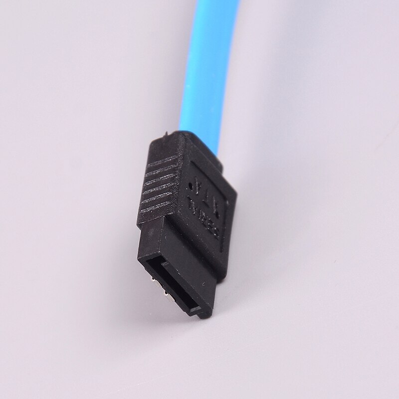 2pcs HDD SSD SATA 3.0 III 6Gb/s Straight Cables Right Angle Hard Disk Drive Data Cable SATA 3 Cable Flat Data Cord for HDD SSD