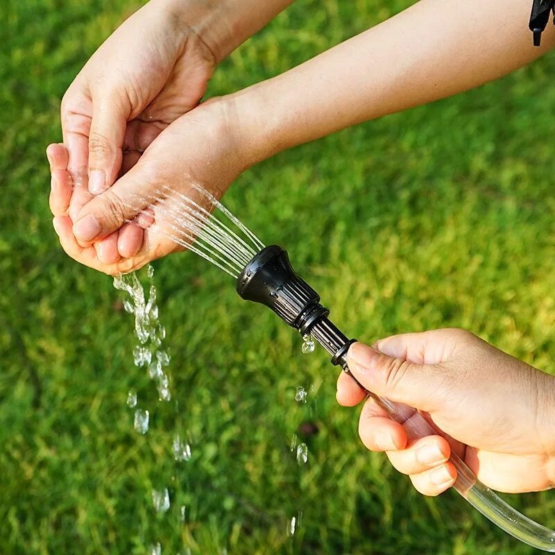 all'aperto Borracce e distributore acqua Solare Portatile Doccia Tasca con Tubo Conveniente Durevole Portatile di Campeggio Doccia Borse Accessori per Esterni