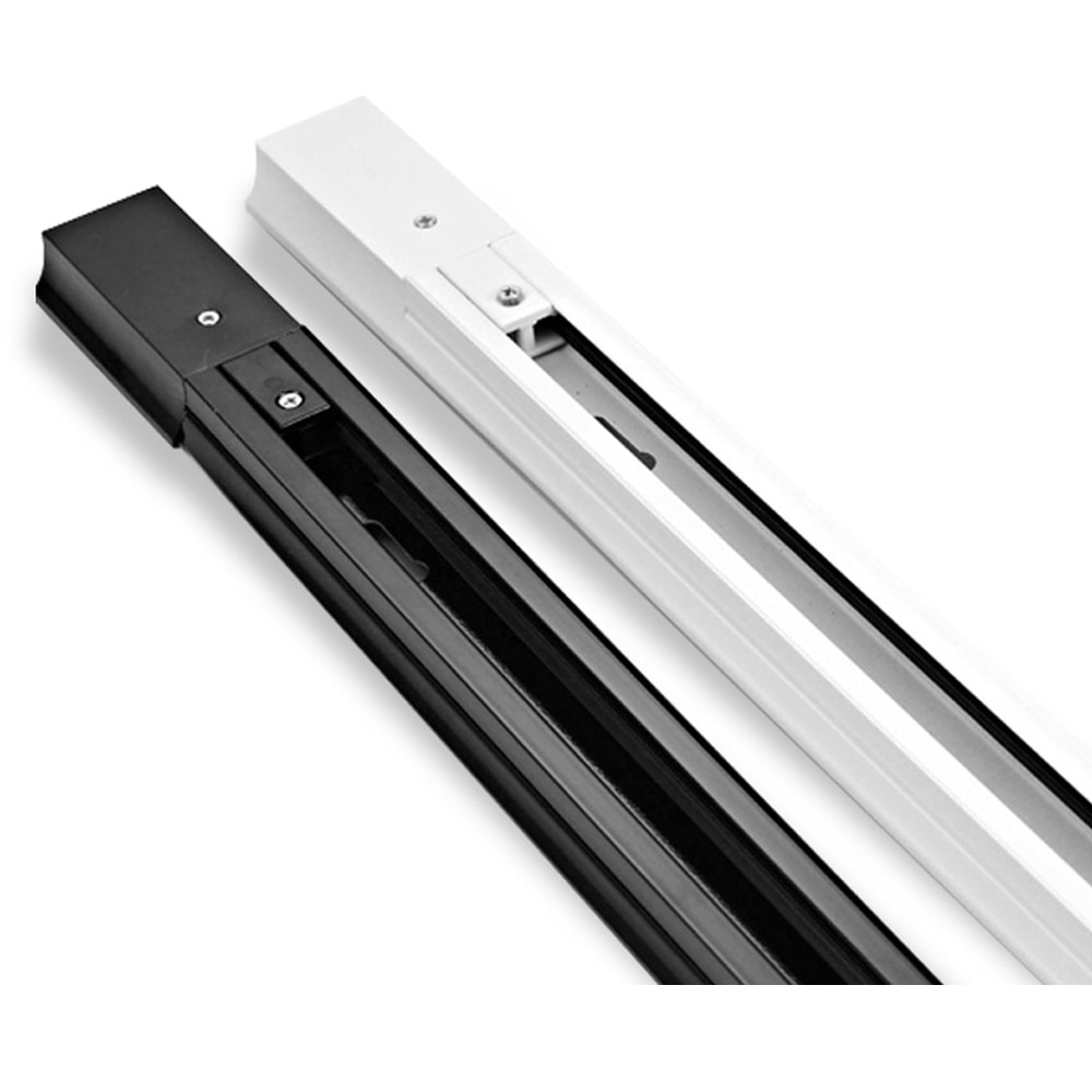4 stks/partij 1 m/stks 4 m Aluminium track Accessoires voor spoor licht installeren (LED-TL 001-005) beste prijs