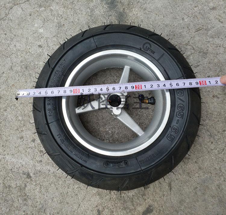 pocket bike Wheel front 90/65 -6.5 rear 110/50- 6.5 wheels tyre rims 47cc 49cc 2stroke bike ATV mini bike