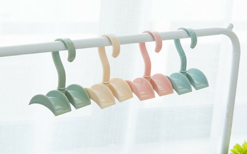 Elke hoek rotatie kast organizer staaf hanger handtas opslag portemonnee hangrek houder haak tas kledinghanger