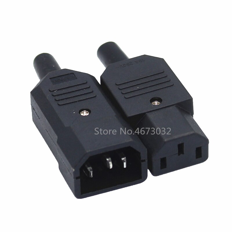 1 stk 250 vak 3 pin iec 320 c14 inngangskontakt plugg stikkontakt med rød lampe vippebryter 10a sikring holder stikkontakt