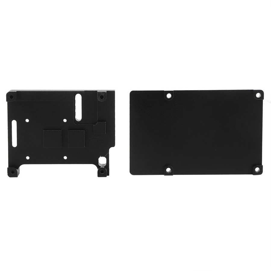 Aluminum Alloy Case Cooling Shell with Fan Compatible for 4 Model B