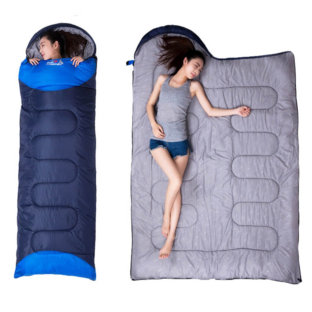 Camping Sleeping Bag All Season Lightweight Warm and Cold Envelope Backpacking Sleeping Bag for Outdoor Traveling Hiking