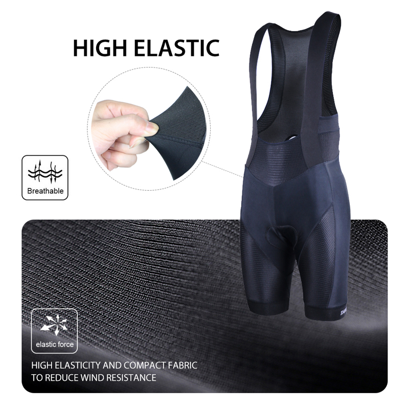 Tamecoo – Short de Cyclisme Amélioré pour Homme Shorts de VTT Rembourrés, Caleçon de Vélo, Caleçon en Lycra de Triathlon pour Hommes