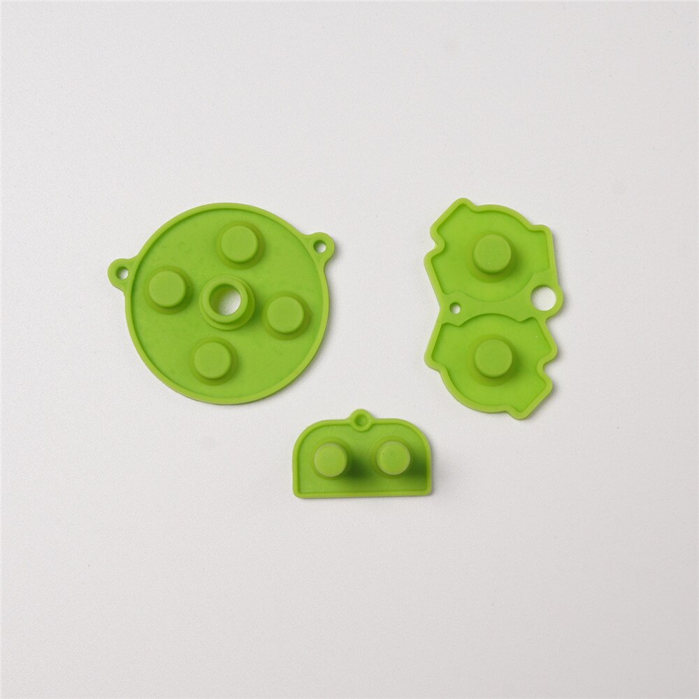 Ersatz Gummi Pads Für GBA GAMEBOY VORAUS ZUBEHÖR: green