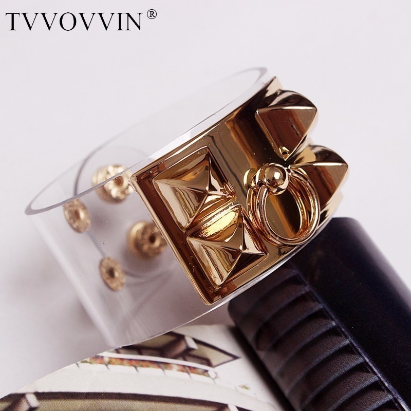 TVVOVVIN Bangle Bracelet - Feather Design - Black Gun Plated Copper - Women's Fashion Jewelry