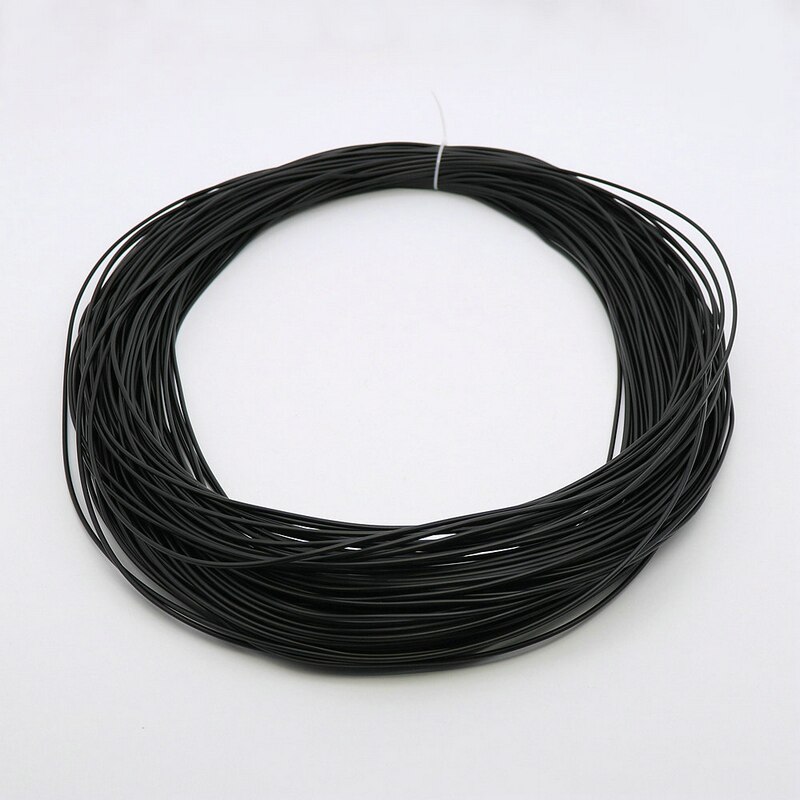 2.5mm 500g pe rotting svart vävmaterial cirkulär rotting syntetisk plastrotting