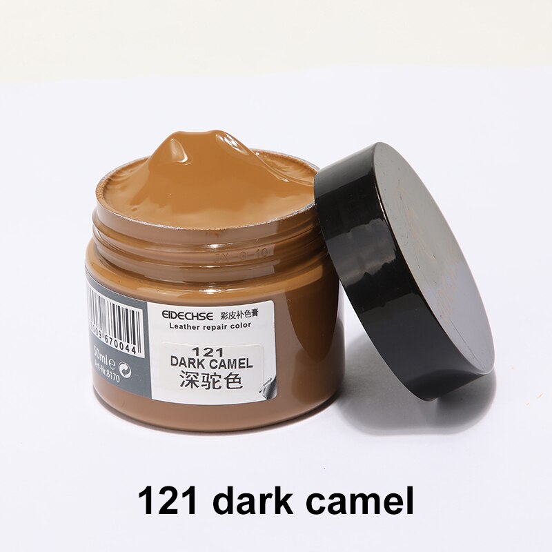 Kit de réparation du cuir, pâte de couleur complémentaire, trous de chaussures, fissures, rayures, vernis, soins de peinture: 05