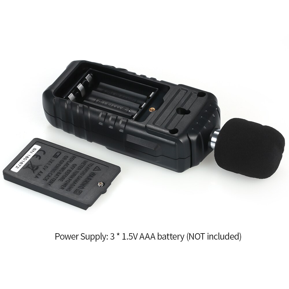 Mini LCD Digital Noisemeter Sound Level Meter 35-135dB Noise Volume Measuring Instrument Decibel Monitoring Tester