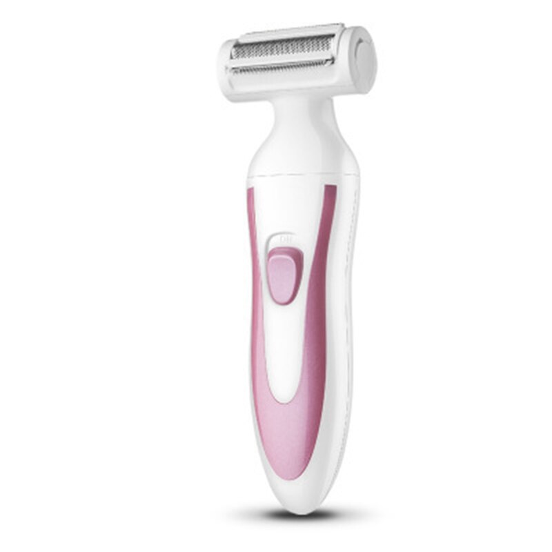 Electric Cordless Wet Dry Lady Shaver for Women Trimmer Bikini Legs Hair Remover Battery Operated