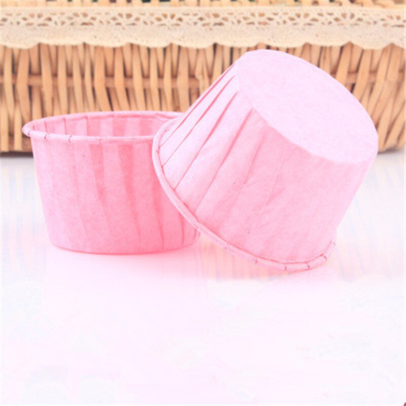 50 Uds. De papel para pastelitos, magdalenas moradas, cupcakes, bandeja para hornear, Caissette, pastelería, pastel de herramienta de decoración, papel para envolver: Chocolate