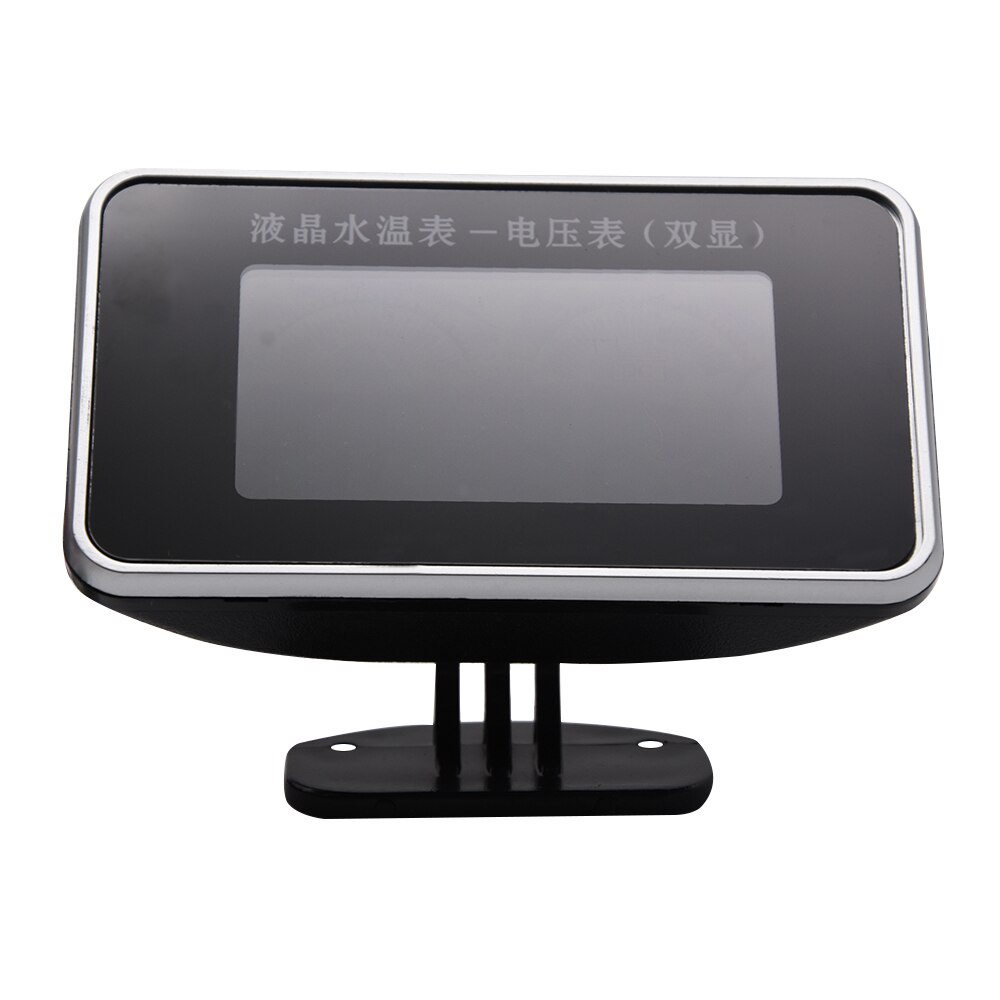 Water Temperature Gauge +Voltmeter 2 in 1 LCD Car Digital Gauge voltage