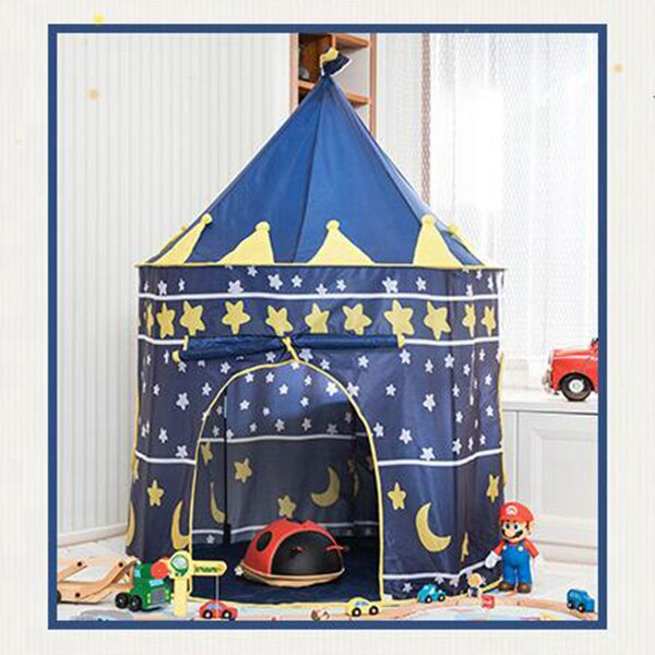 Tenda per bambini Fort Castle Princess tenda per bambini tenda per bambini portatile tenda per bambini uso interno ed esterno