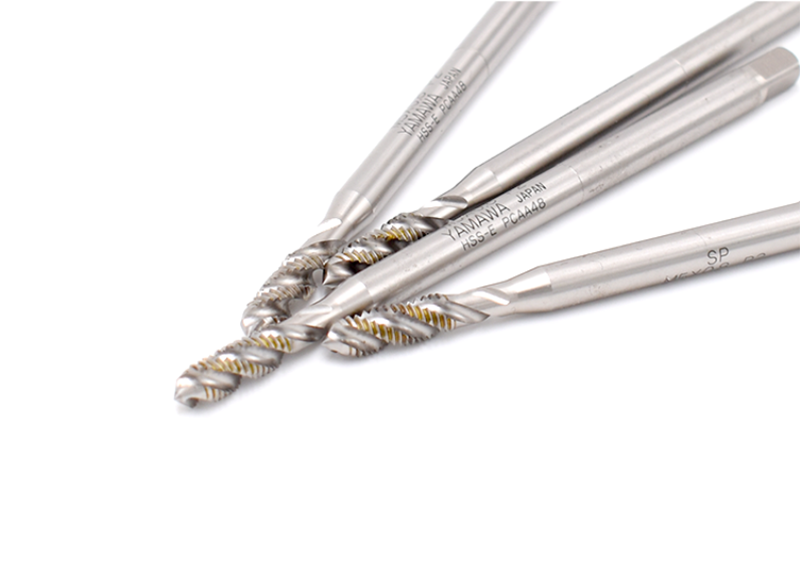 YAMAWA HSSE Metric Long Shank 100MM Insert Spiral Fluted Tap M2 M2.5 M3 M4 M5 M6 Machine Sheath Screw Thread Taps