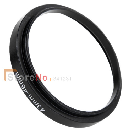43-46mm 43 tot 46mm metalen step up ringen lens adapter met tracking nummer