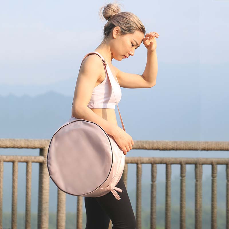 Bolsa con ruedas de Yoga de gran capacidad, mochila con ruedas para Pilates, almacenamiento multifunción, bolsas de anillo para Yoga, ejercicio físico, baile, deportes, Yoga, Ba