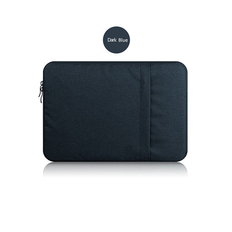 Laptop Tassen Voor Apple Macbook Pro 13 A2228 A2251 Model Zachte Denim Tas Voor Mac Air a2179 Pro 13 Cover: Dark blue