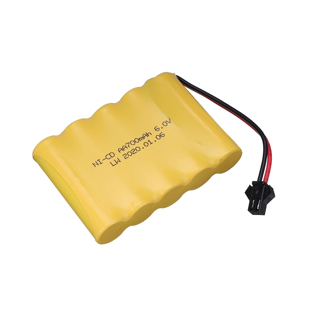 Batterie NI-CD 6v 700mAh pour jouet électrique, voiture RC, bateau, robot AA 6 v 700 mah, accessoires de jouets