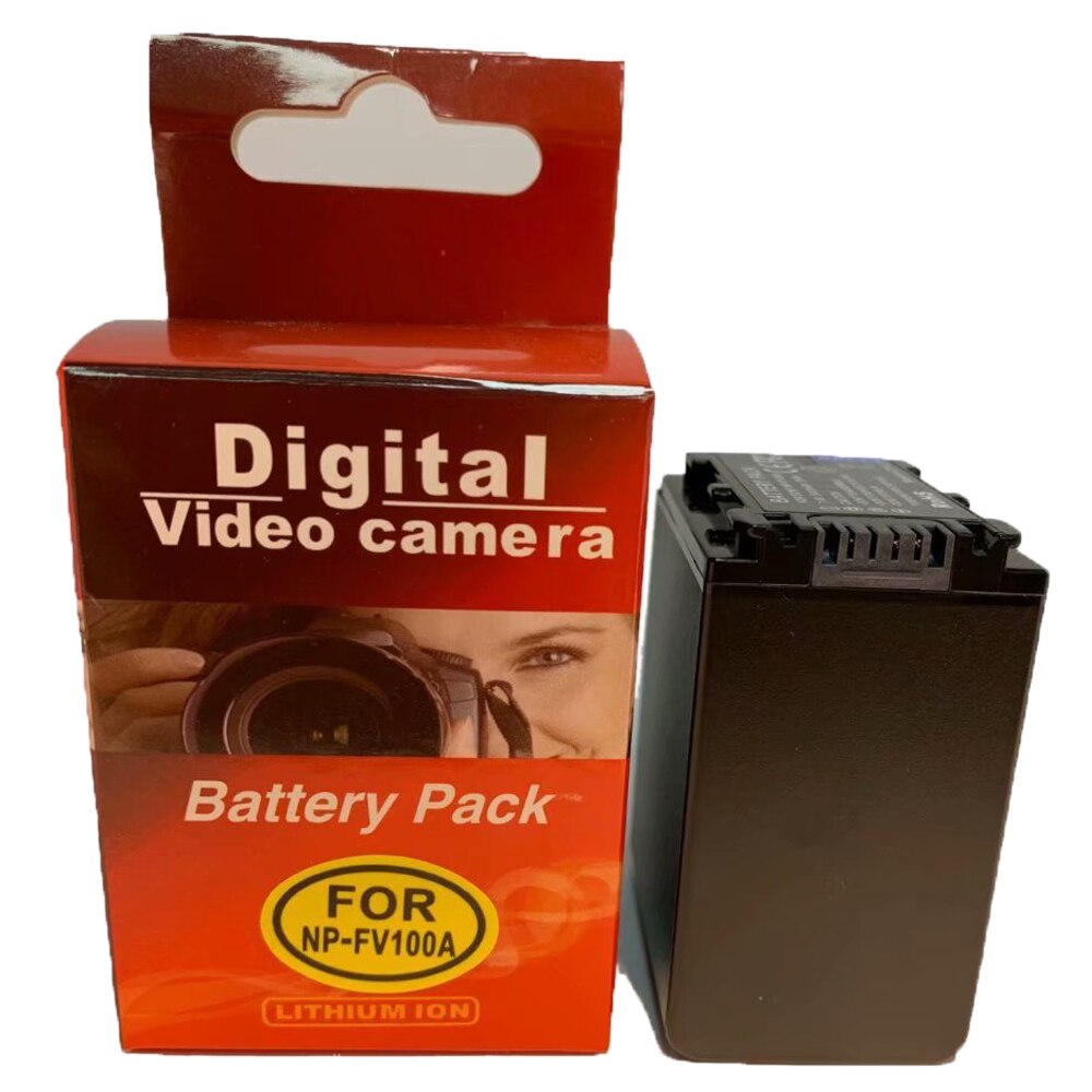 Batterie + Chargeur pour Sony NP-FV70, NP-FV70A, NP-FV100, NP-FV100A InfoLithium Série V