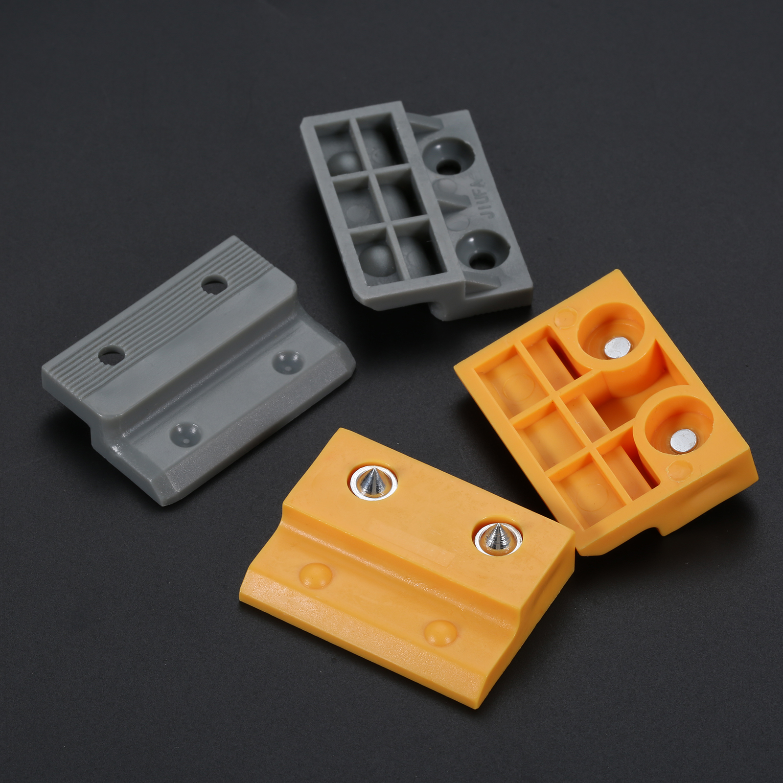 10pcs Wall Panel Snap Buckle Connetor Furniture Hidden Fastener Cabinet Board Hasp Cupboard Shelf Mounting Clip Position Marker