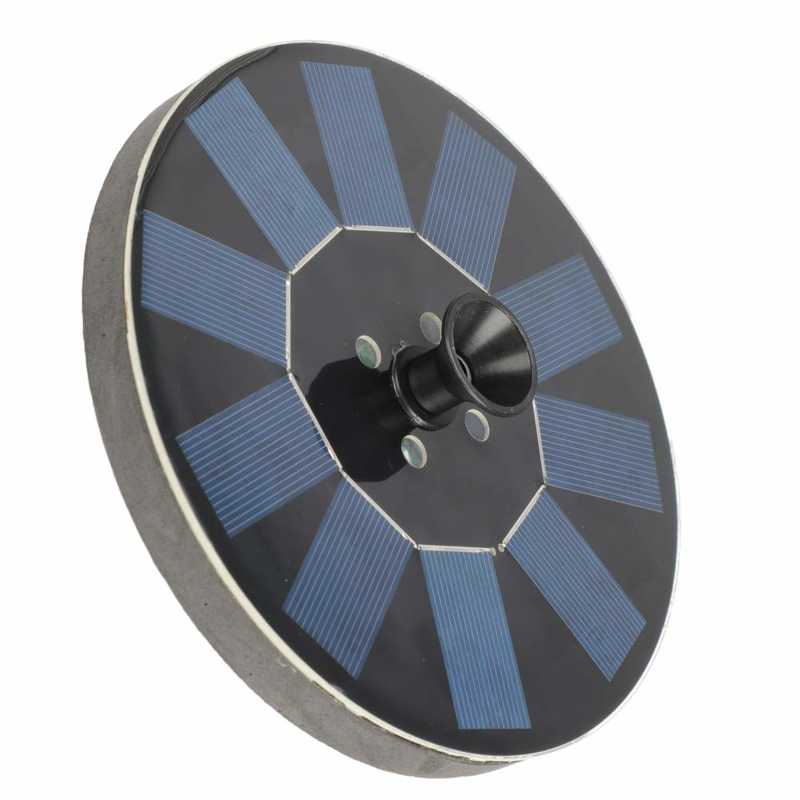 Drijvende Solar Fontein 1.4W Solar Fontein Met Verlichting Voor Vijver Voor Tuin