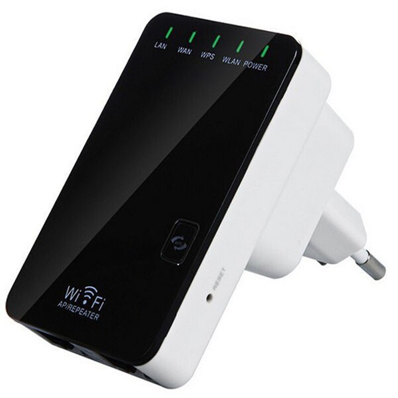 Repetidor Wifi enrutador inalámbrico extensor AP Booster amplificador LAN cliente puente IEEE802.11b/g/n enchufe EU Wifi Roteador