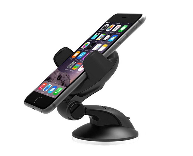 360 Auto Clip Zonneklep Mobiele Telefoon Houder Stand Soporte Movil Voor Iphone Xs Gps Achteruitkijkspiegel houder Auto Mobiele: black 2