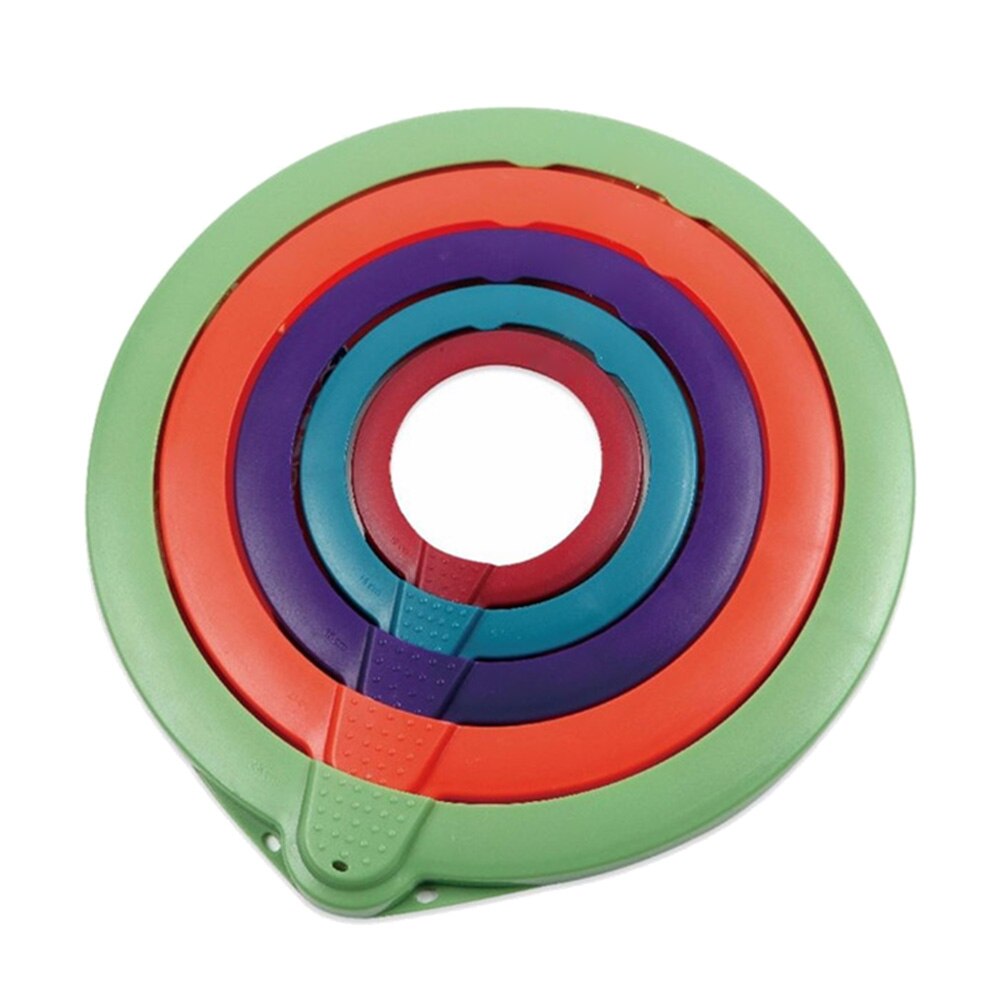 1 Set Vide Couvercle Scellant Alimentaire Frais Joint Bol Coupe Outil Portatif pour Cuisine MDJ998: multicolor 5 pcs