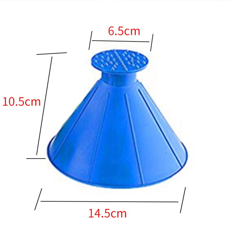 2020 gratta ghiaccio nuovo inverno auto auto finestra magica parabrezza auto raschietto per ghiaccio A forma di imbuto rimozione della neve Deicer cono strumento raschiando un rotondo