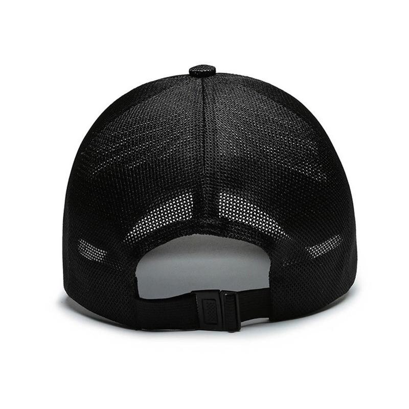 Lente zomer heren baseball petten schaduw zonnebrandcrème mesh middelbare leeftijd outdoor ouderen verstelbare ademende pet hoeden sp  d1 a 1
