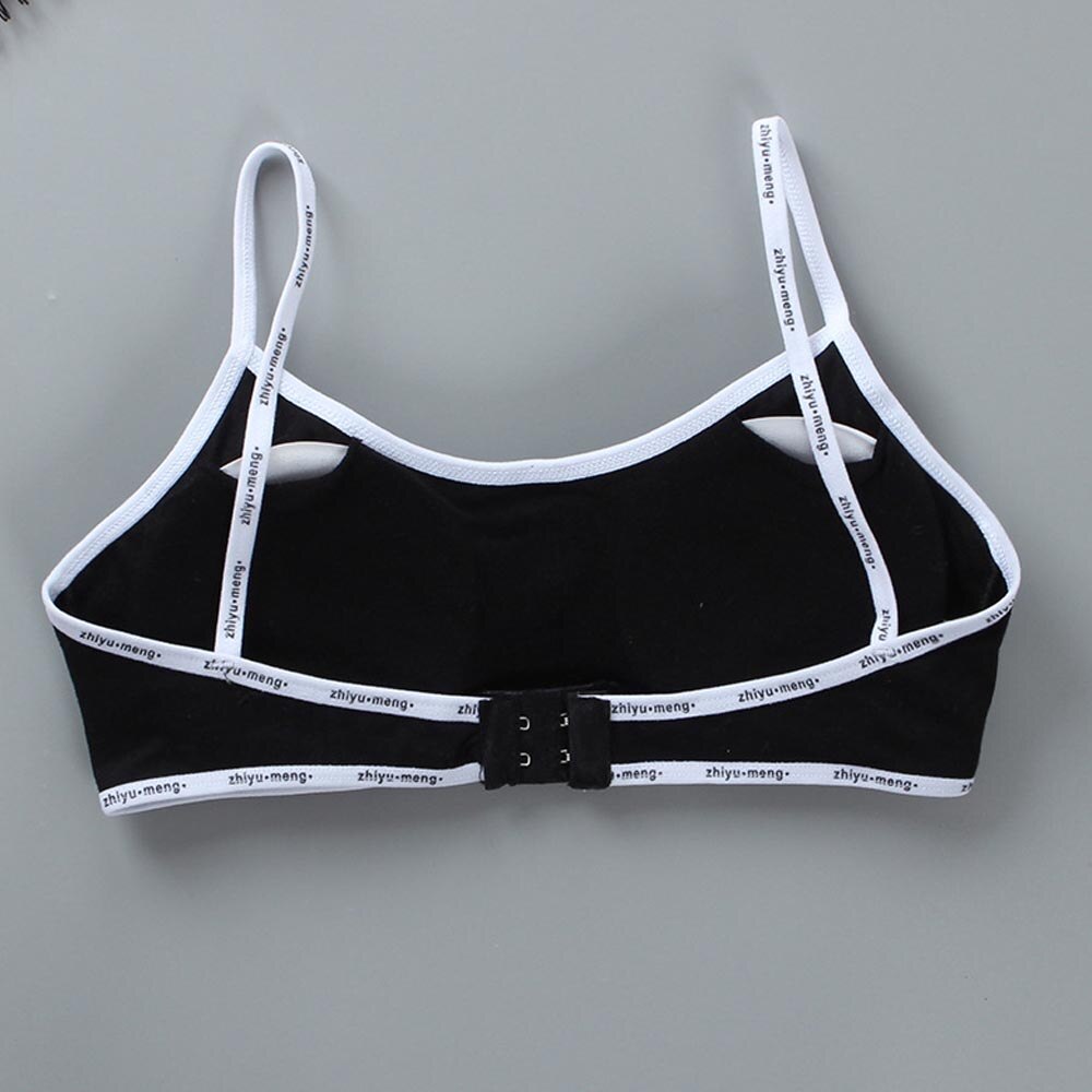 V-TREE ragazze reggiseno in cotone intimo traspirante top Crop adolescenti per ragazze morbido reggiseno sportivo per bambini cura del seno dei bambini