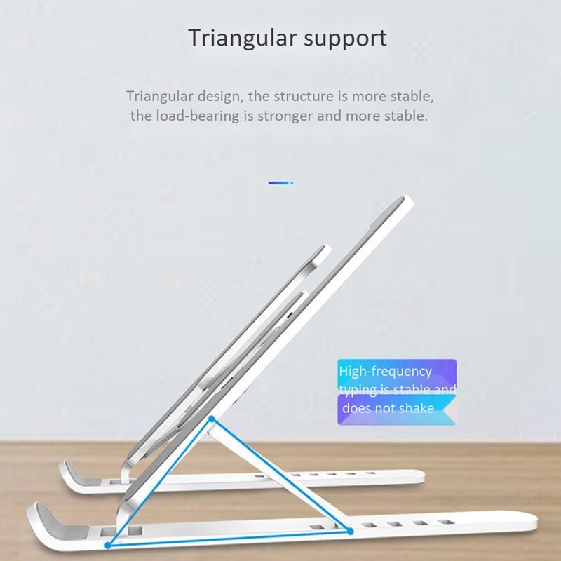 Notebook Computer Monitor Stand Desktop Folding Lifting Aluminum Alloy Plate Heightening Base