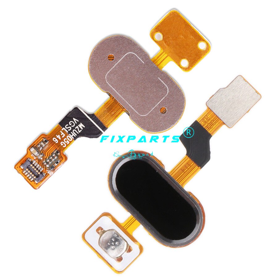 For Meizu M3S Home Button FingerPrint Touch ID Sensor Flex Cable Ribbon Replacement Part MEIZU M3S Button Key Black/White/Golden