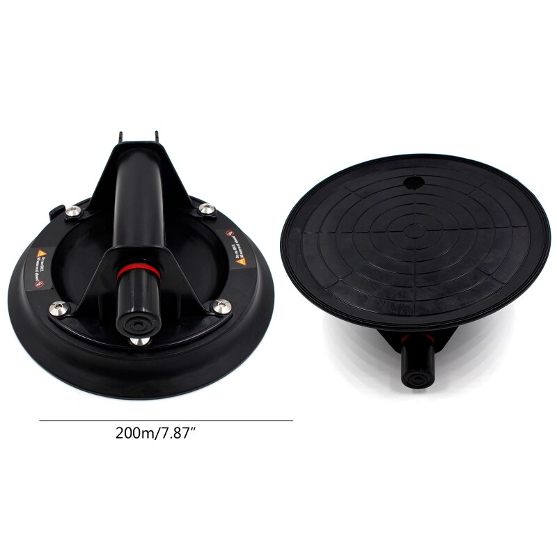 8 Inch 200 Kg Vacuum Suction Cup Vacuum Panel Lifter Heavy Duty Hand-held Vacuum Panel Lifter Vacuum Plate Handle Glass