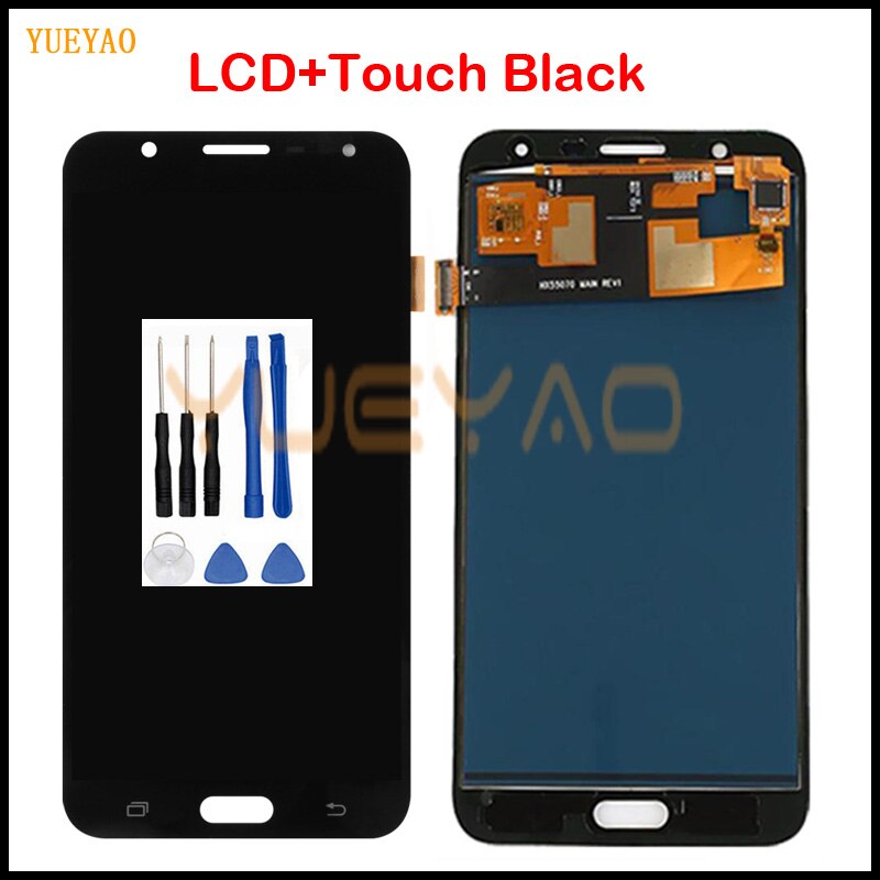 5.5'' inch For SAMSUNG Galaxy J7 Neo LCD Display J701 J701F J701M J701MT Touch Screen LCD Assembly Replacement Parts: Black With Tool