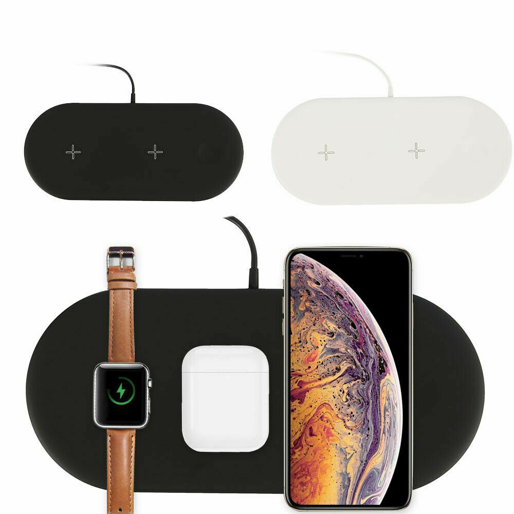 3in1 Draadloze Oplader Voor Apple Horloge Iphone Voor Airpods Stand Snel Opladen #50