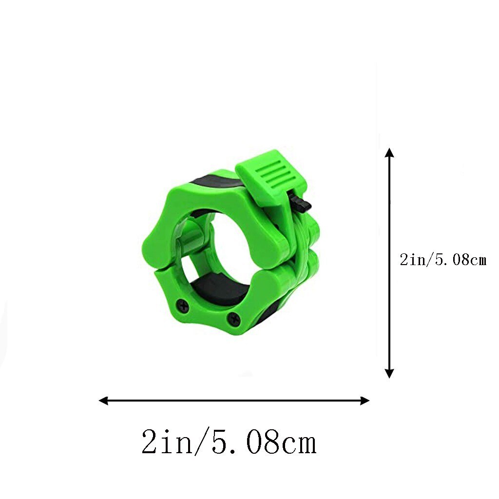 2 Inch Barbell Collars Quick Release Barbell Clamp Safe Convenient Clamp For Weightlifting Outdoor Sports Accessories#40