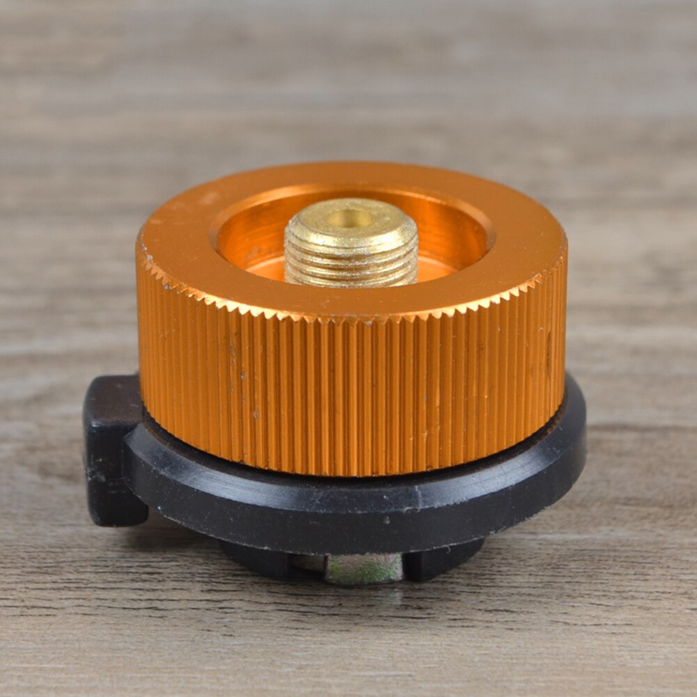 Udendørs camping komfur stik konvertering hoved tank gasflaske adapter patron tank adapter