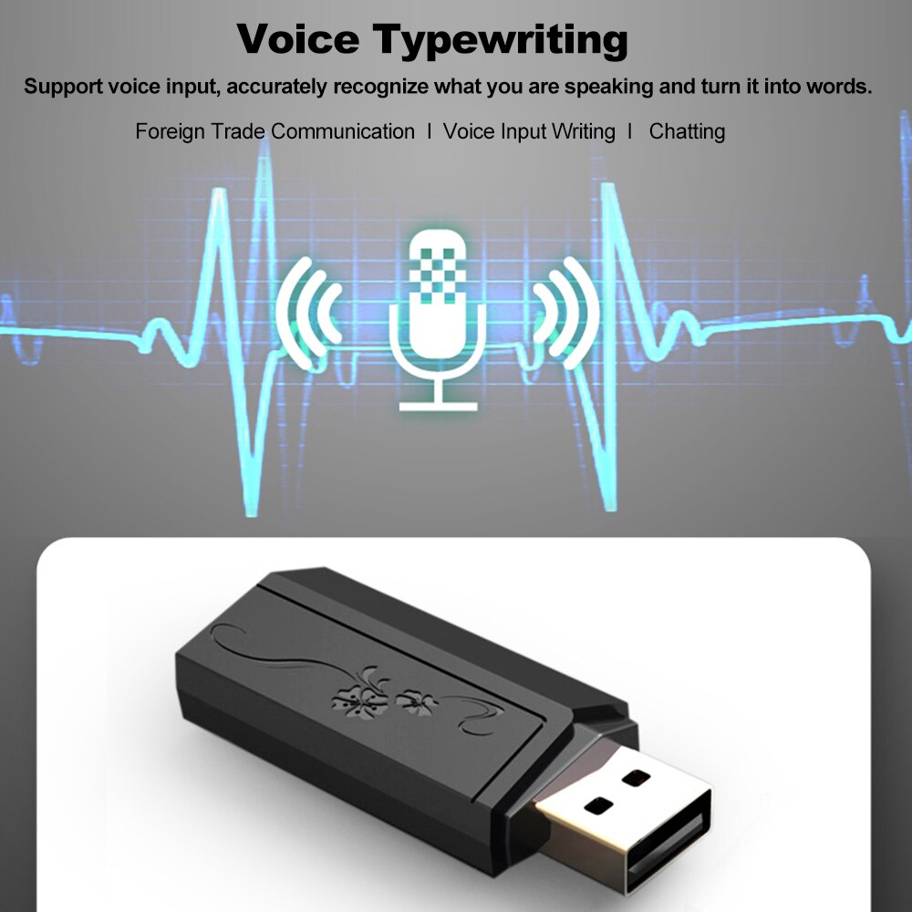 USB AI Voice Assistant Portable Mini Voice Search Voice Translation with 24 Target Languages USB HUB Expansion