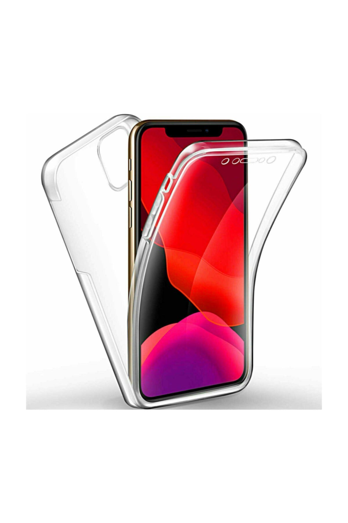 Apple Iphone 11 Dubbelzijdige Siliconen Case Transparant