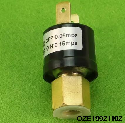 High Pressure Protection Switch for Air Conditioner Heat Pump/Compressor - High and Low Pressure Switch with Welding Joint: light yellow